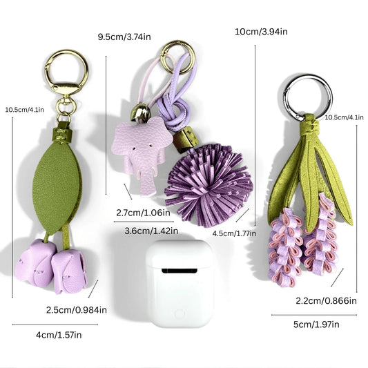 Bijou de Sac Papillon & Fleurs
