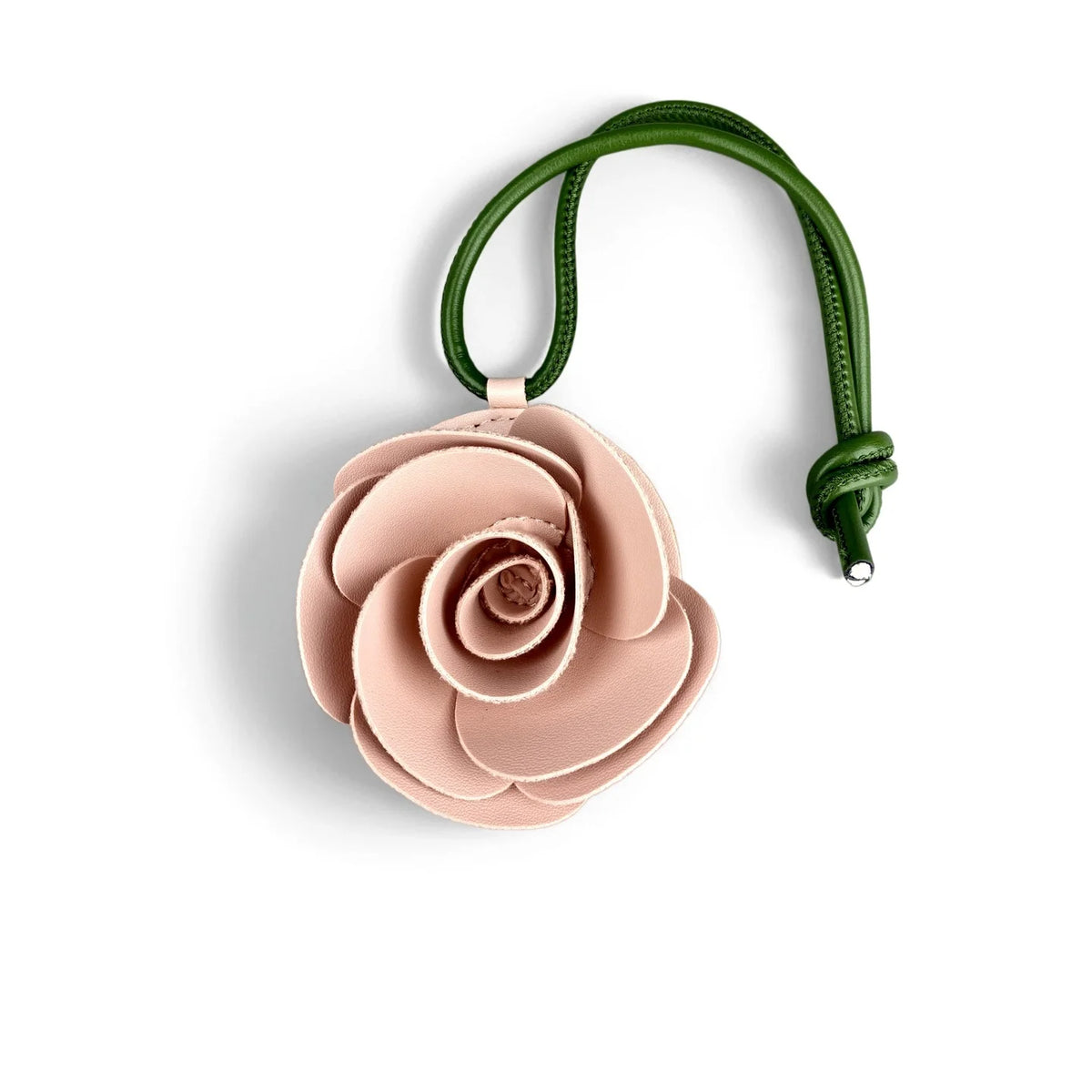 Bijou de Sac Fleuri Verger — Camélia vert
