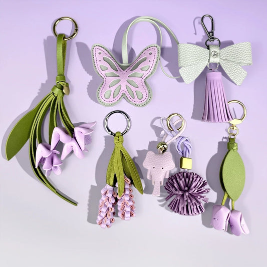Bijou de Sac Papillon & Fleurs