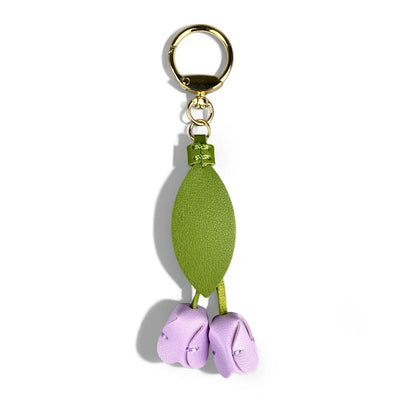 Bijou de Sac Papillon & Fleurs Verger — Tulipe