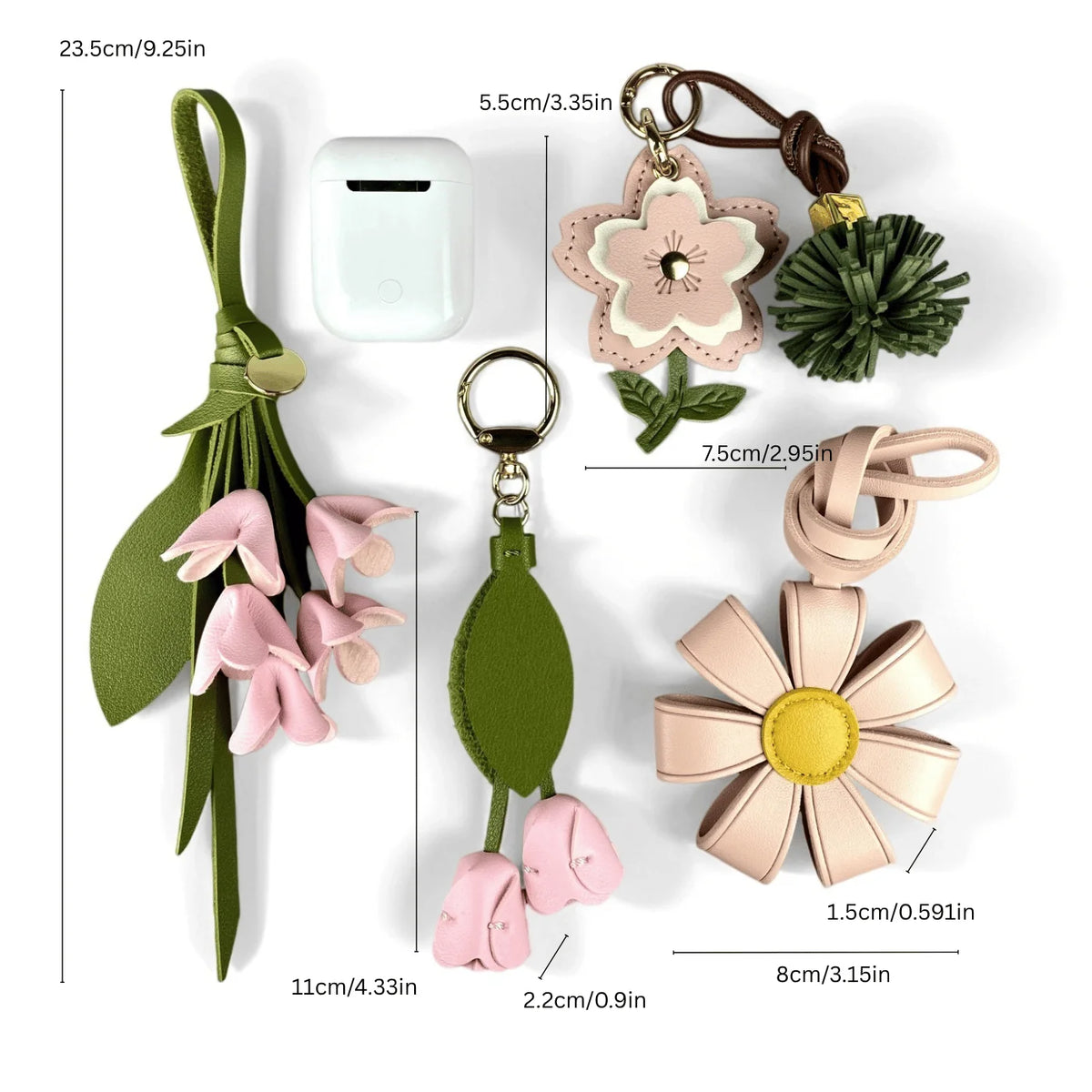 Bijou de Sac Fleuri Verger – finition florale