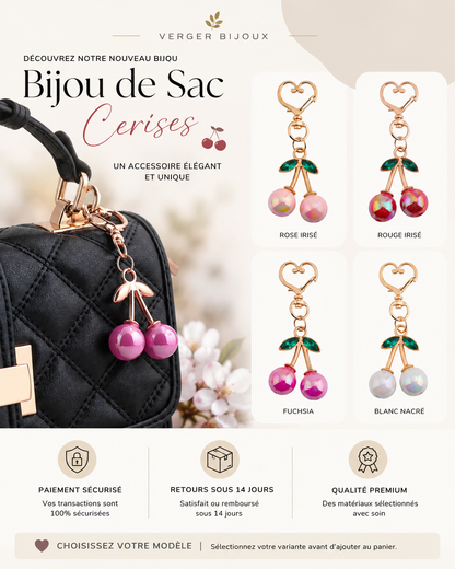 Bijou de Sac Cerises Verger – présentation premium des modèles